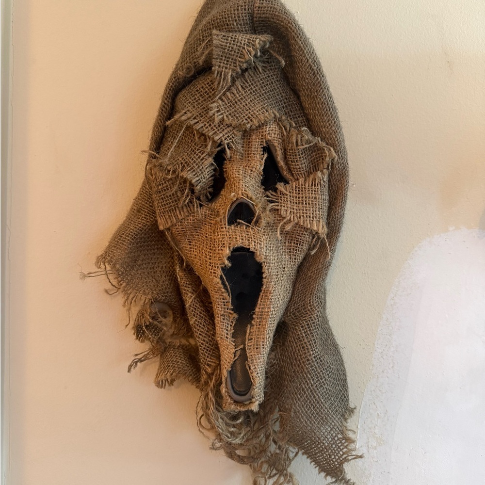 Burlap Horror Mask